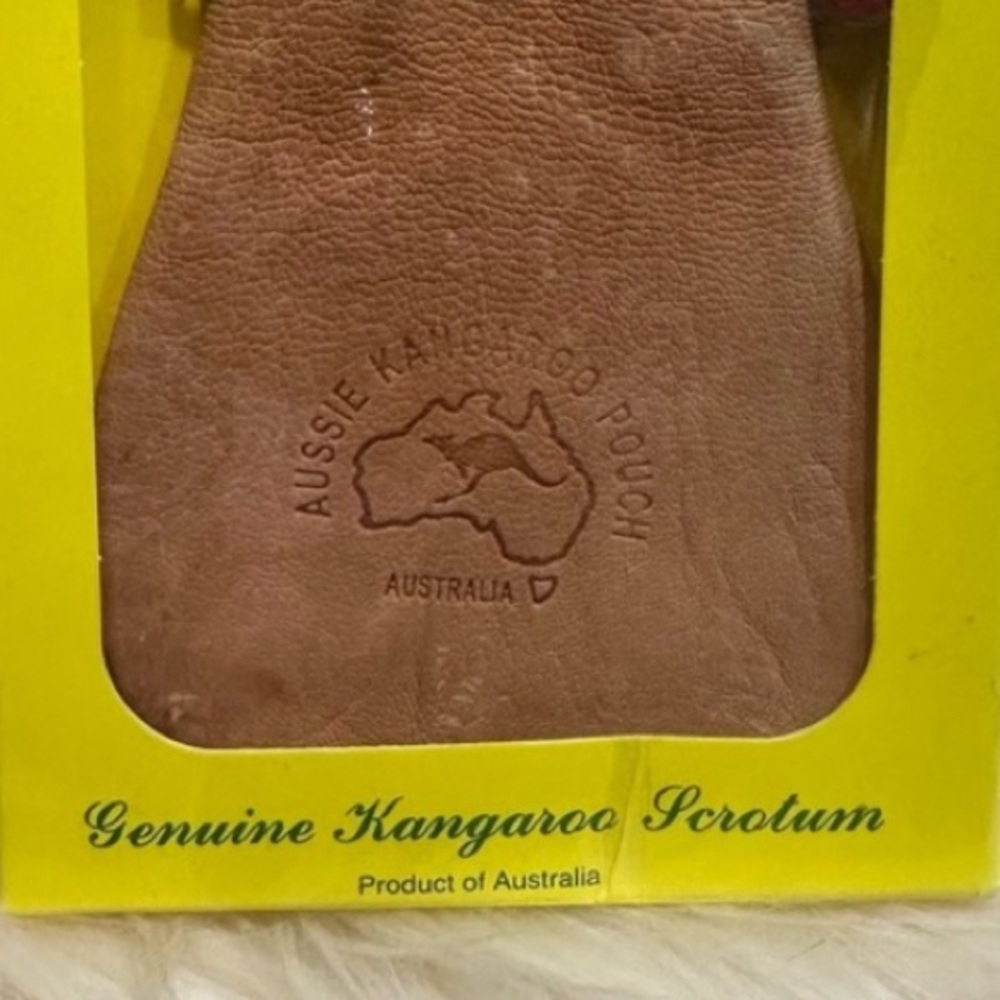 SALE!! Scrotum pouch. Coin pouch, golf ball pouch Aussie.    3